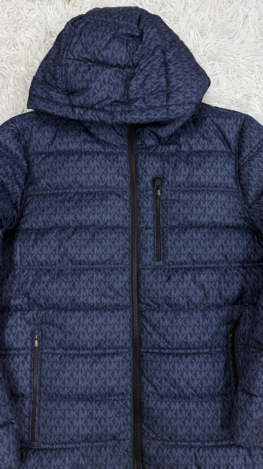 Chamarra azul S Michael kors