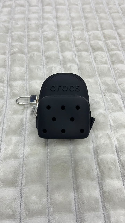 Monedero mochila negra Crocs