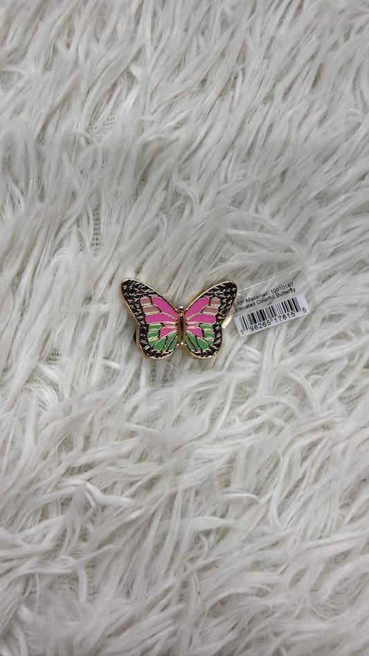 Charm mariposa metálica Crocs