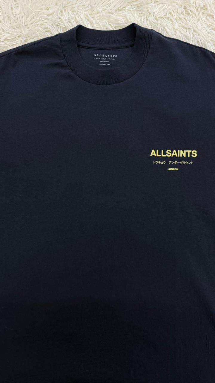 Playera azul XS All saints