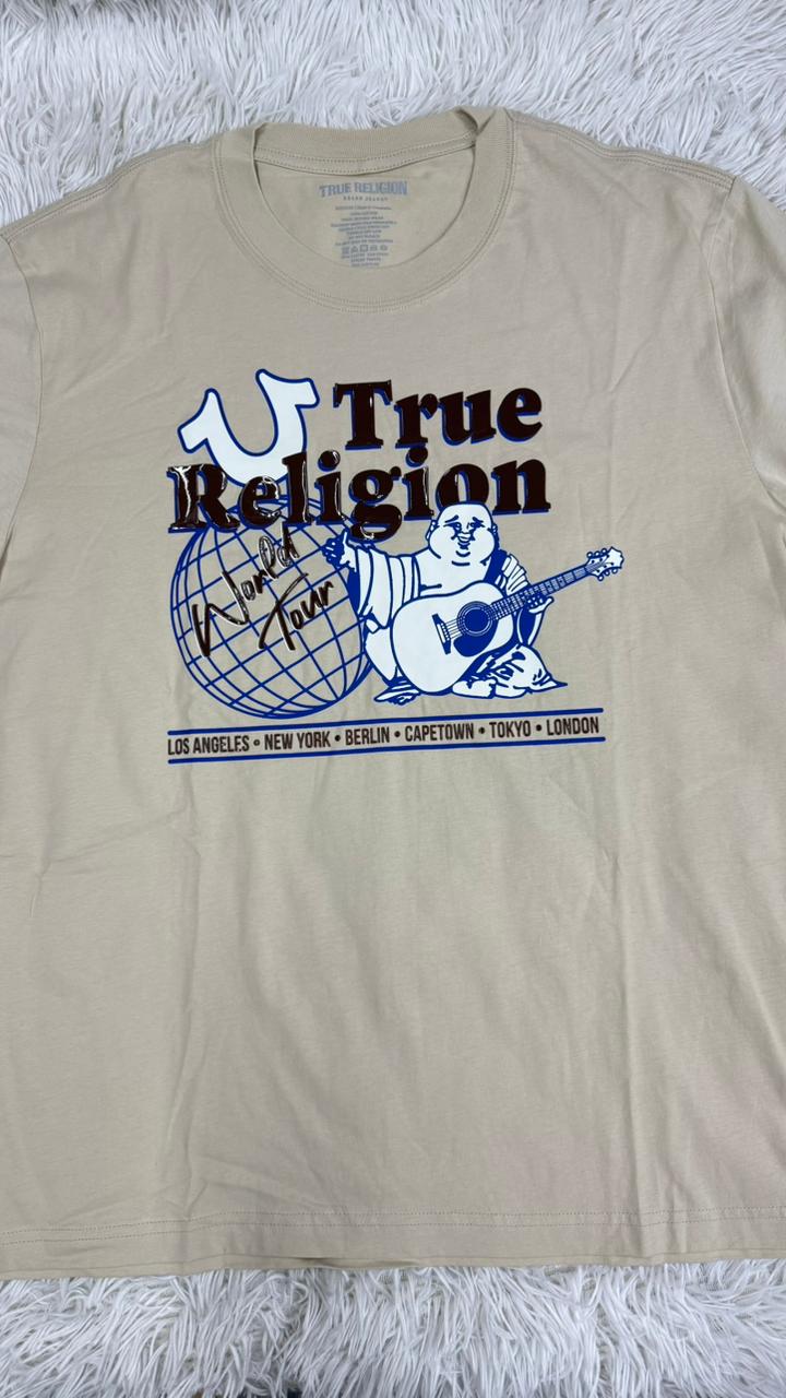 Playera beige M True religion
