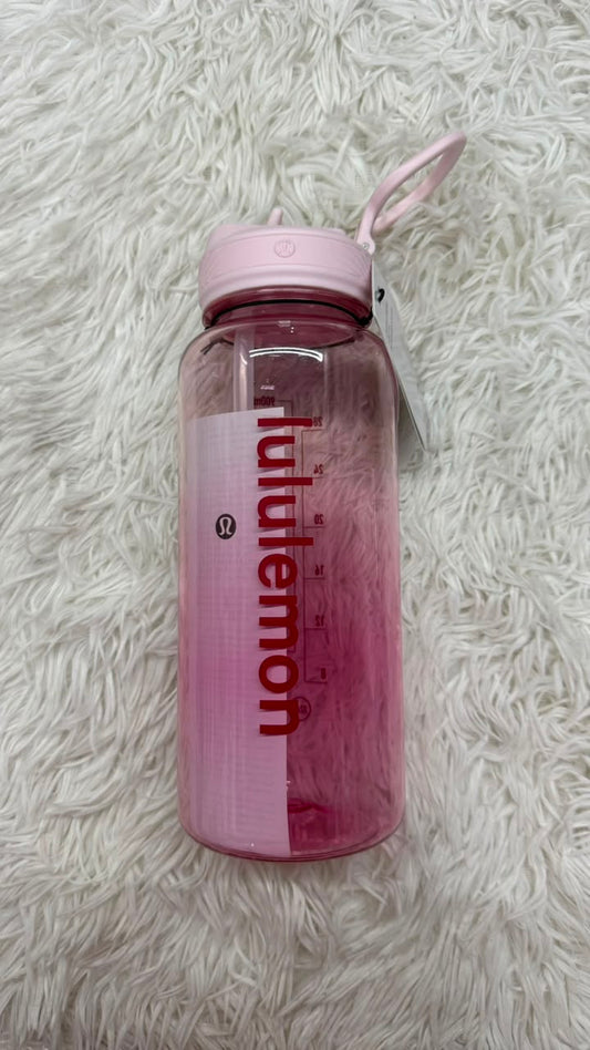Botella deportiva rosa 32Oz Lululemon