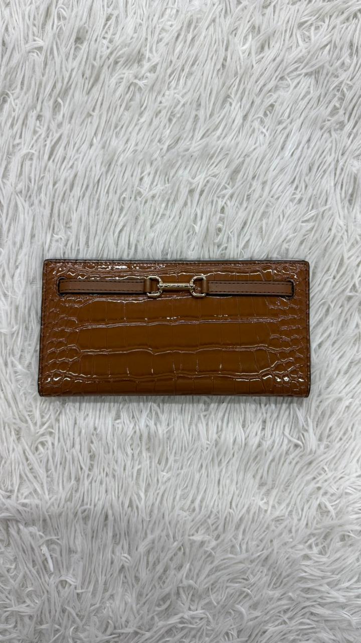 Cartera café Michael kors