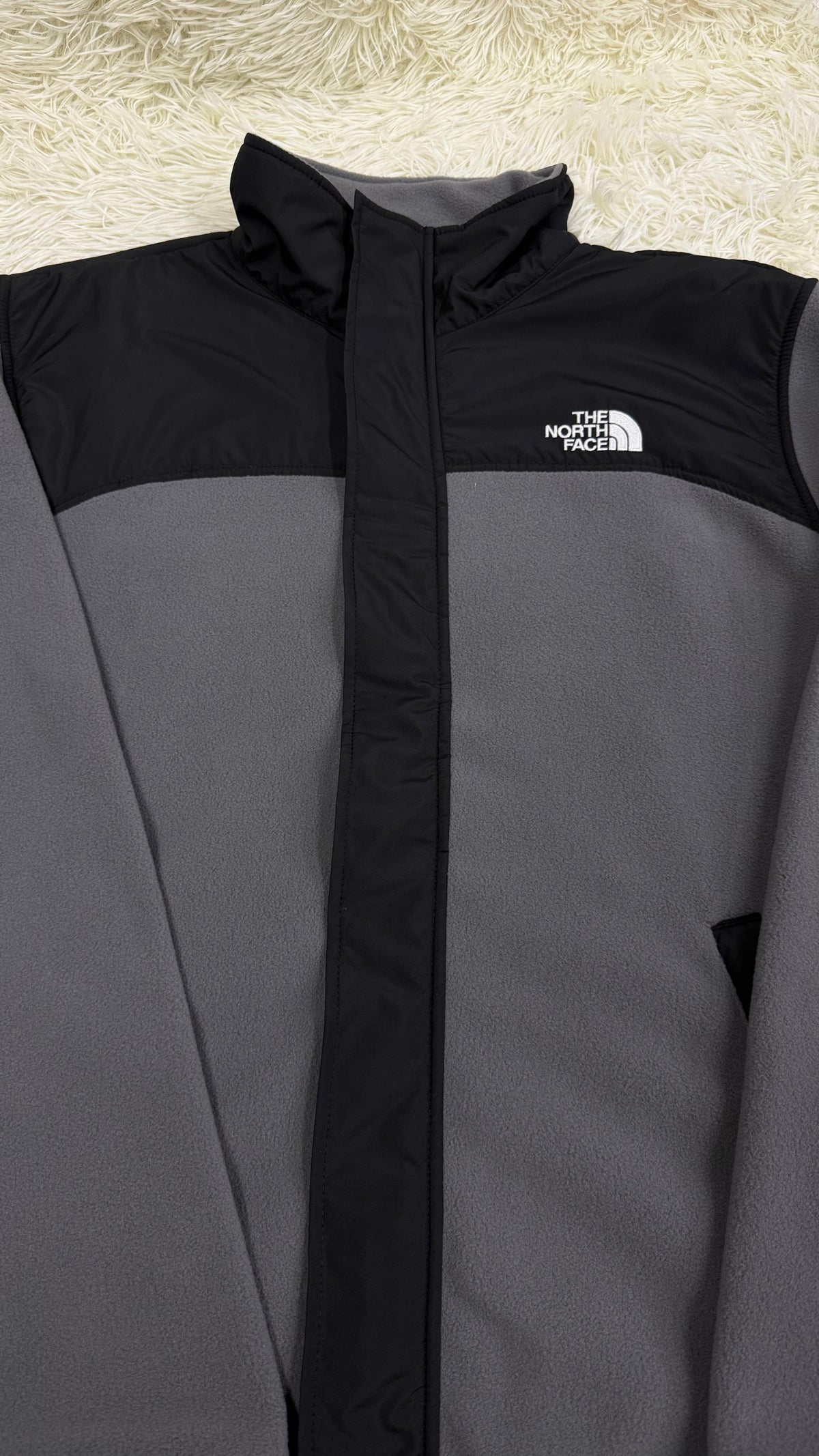 Sudadera gris M North face