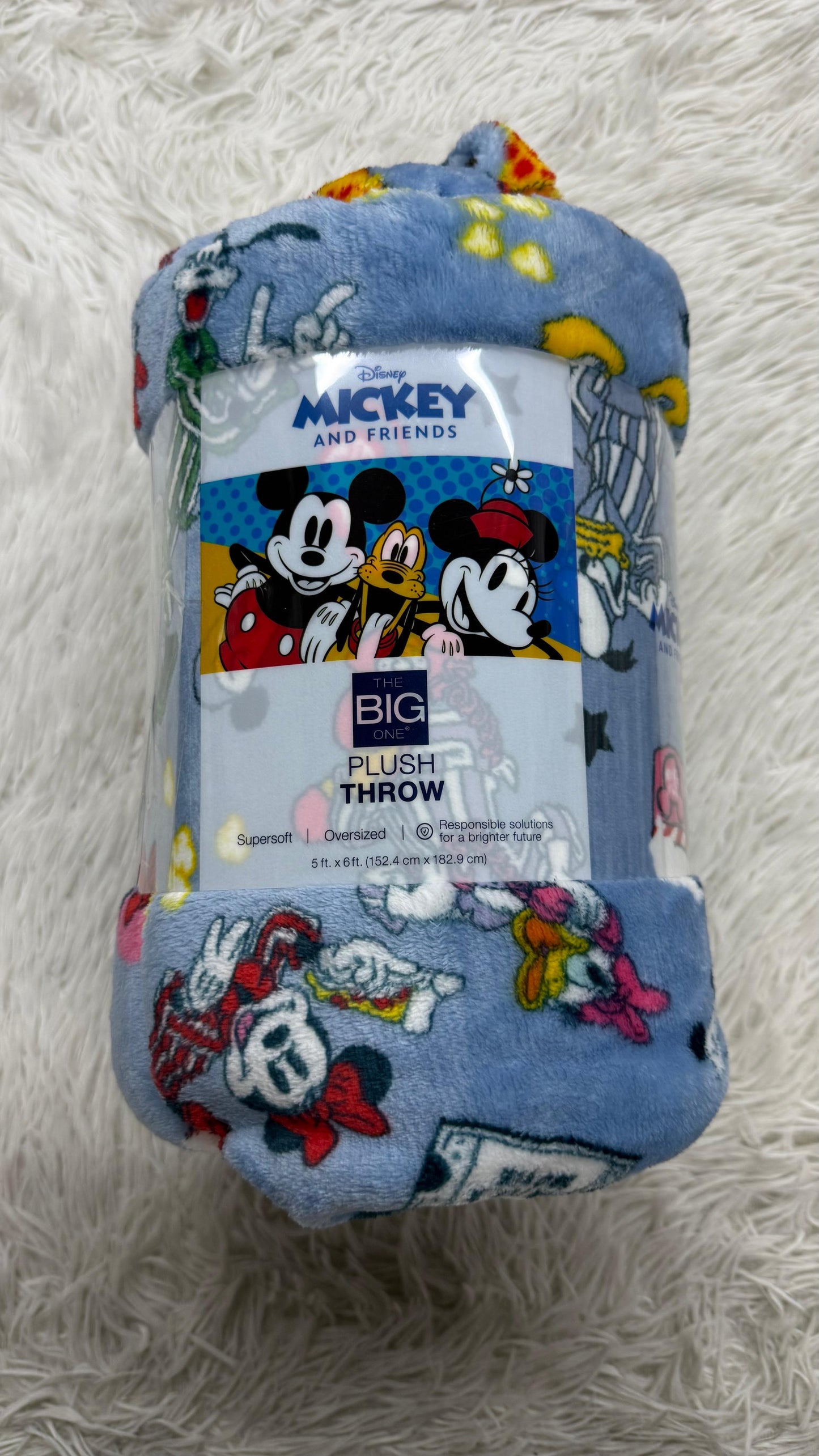 Frazada Mickey The big one