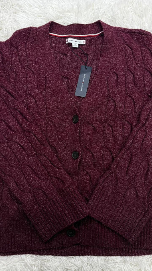 Sueter vino M Tommy hilfiger