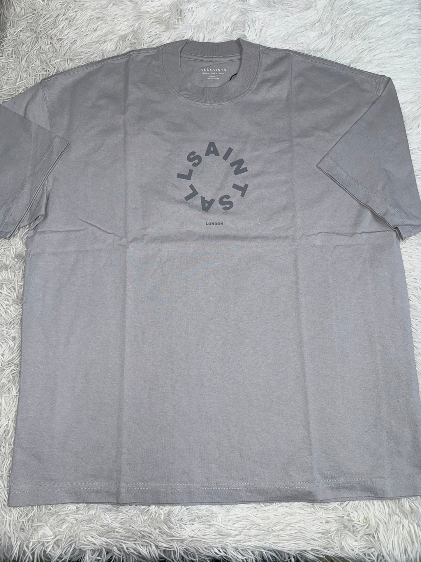 Playera oversize gris M All saints