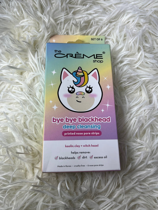 Bye bye blackhead deep cleansing printed nose pore strips The creme shop