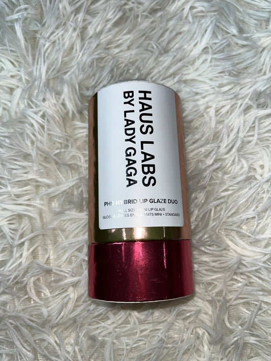 PHD Hybrid lip glaze duo Haus labs