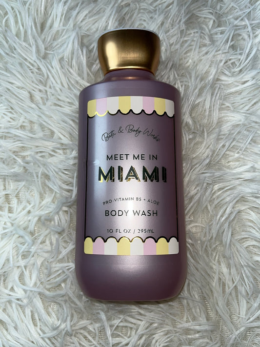 Body wash Meet me in Miami Bath & Body Works