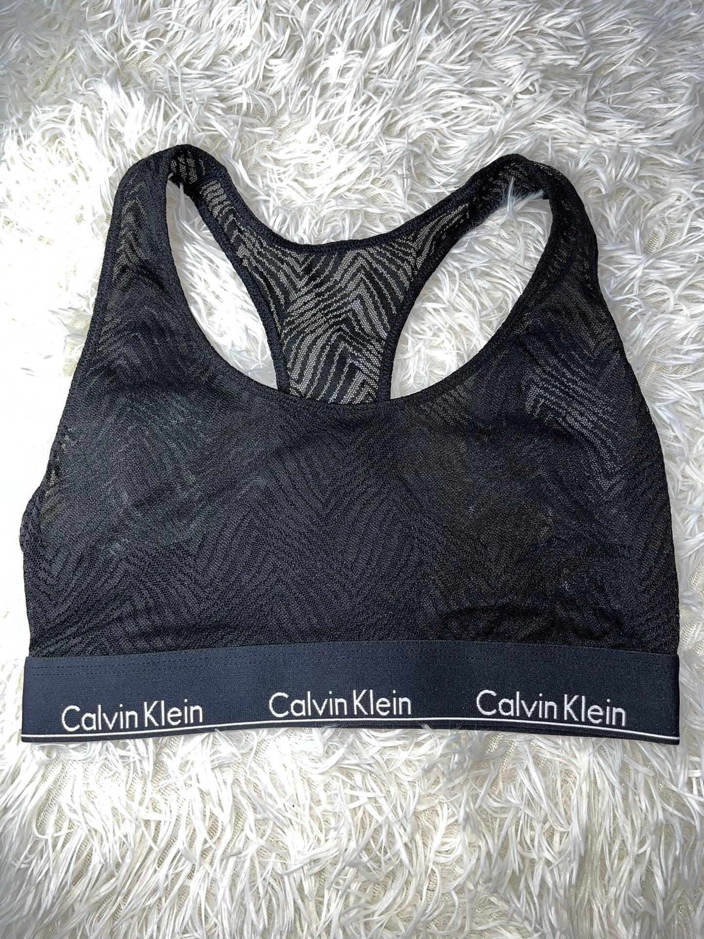 Top negro M Calvin Klein