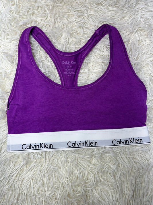 Top morado M Calvin Klein