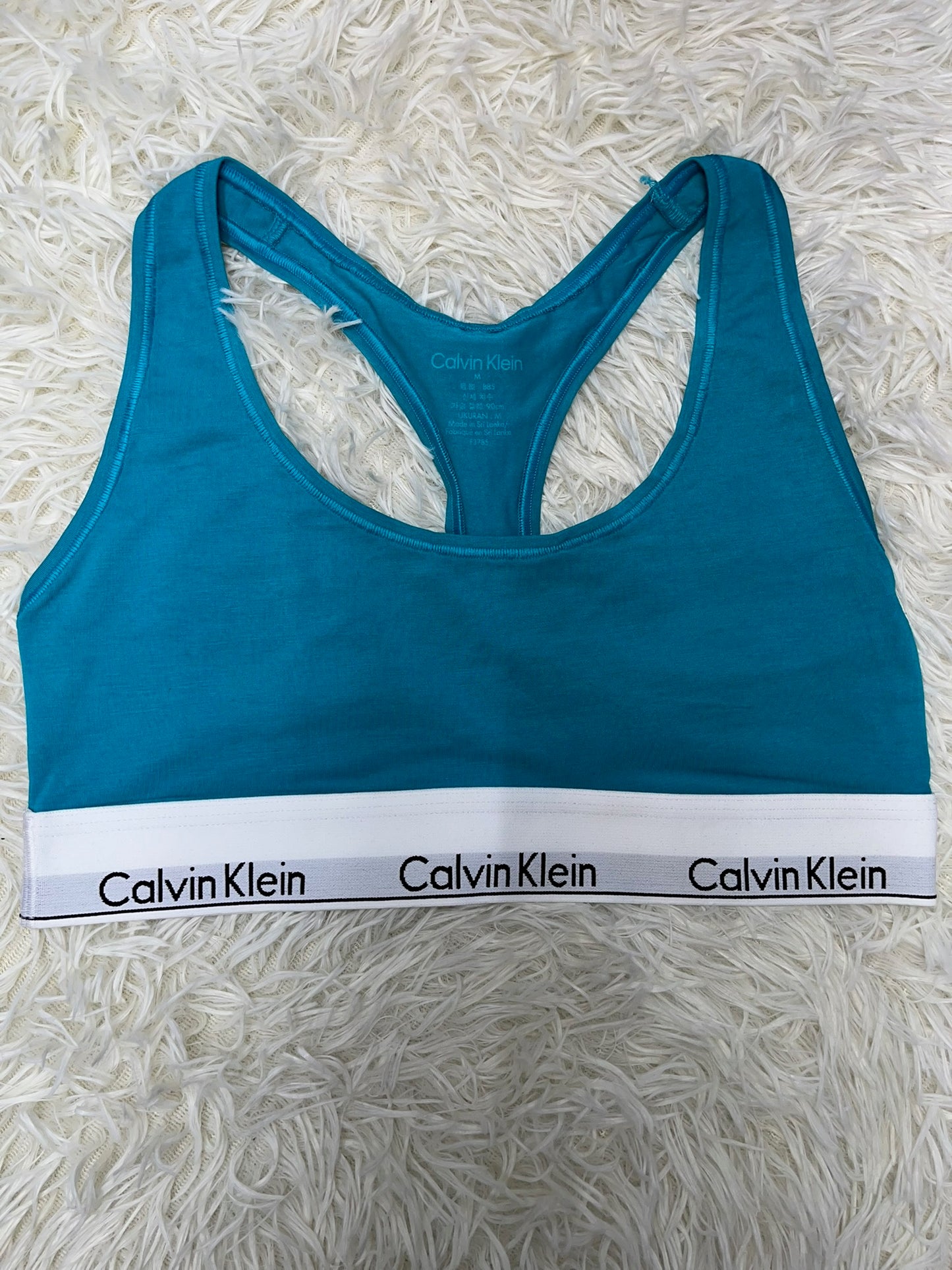 Top aqua M Calvin klein
