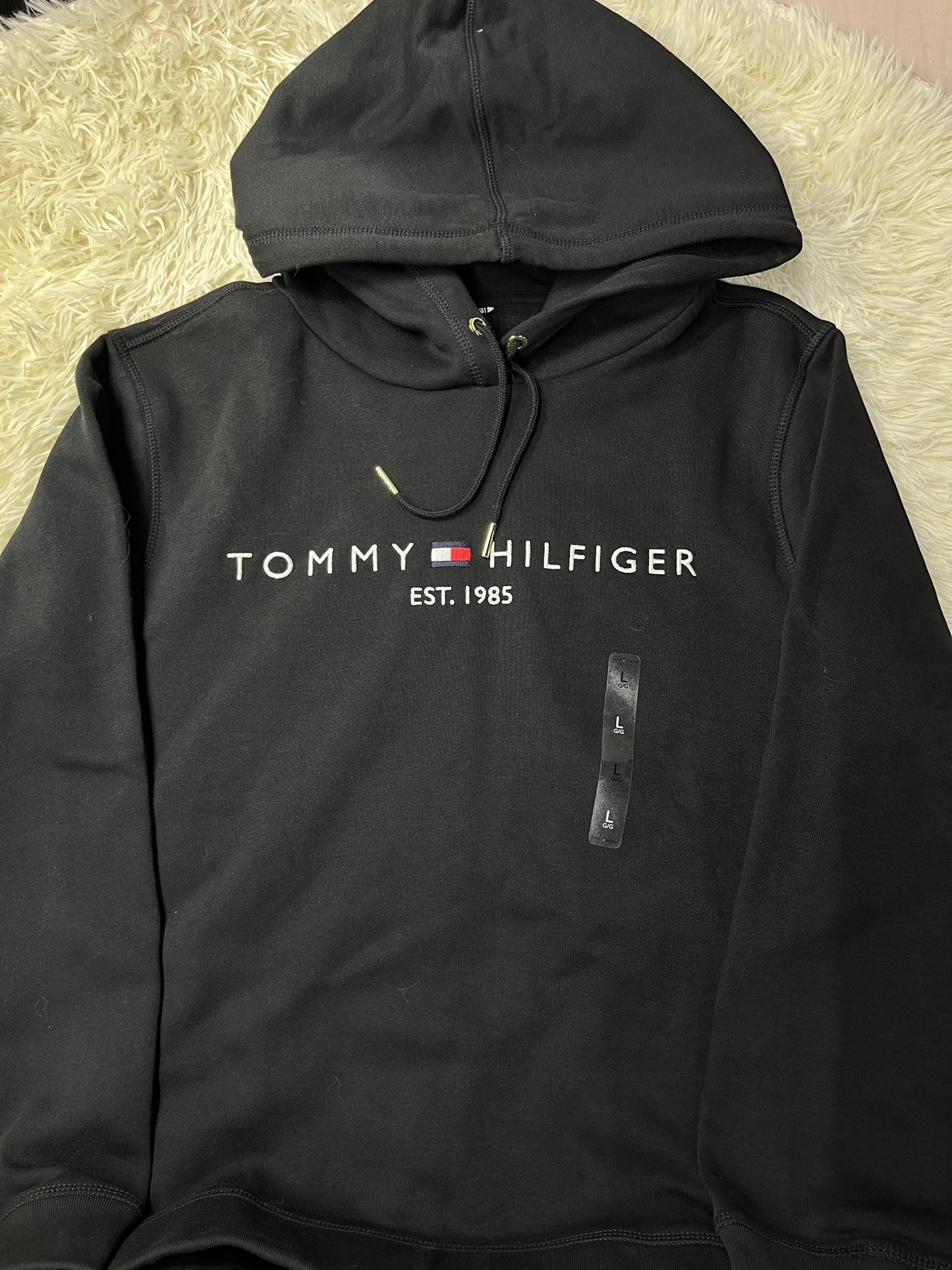 Sudadera negra L Tommy Hilfiger