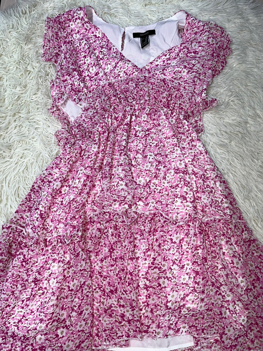 Vestido rosa M Forever 21