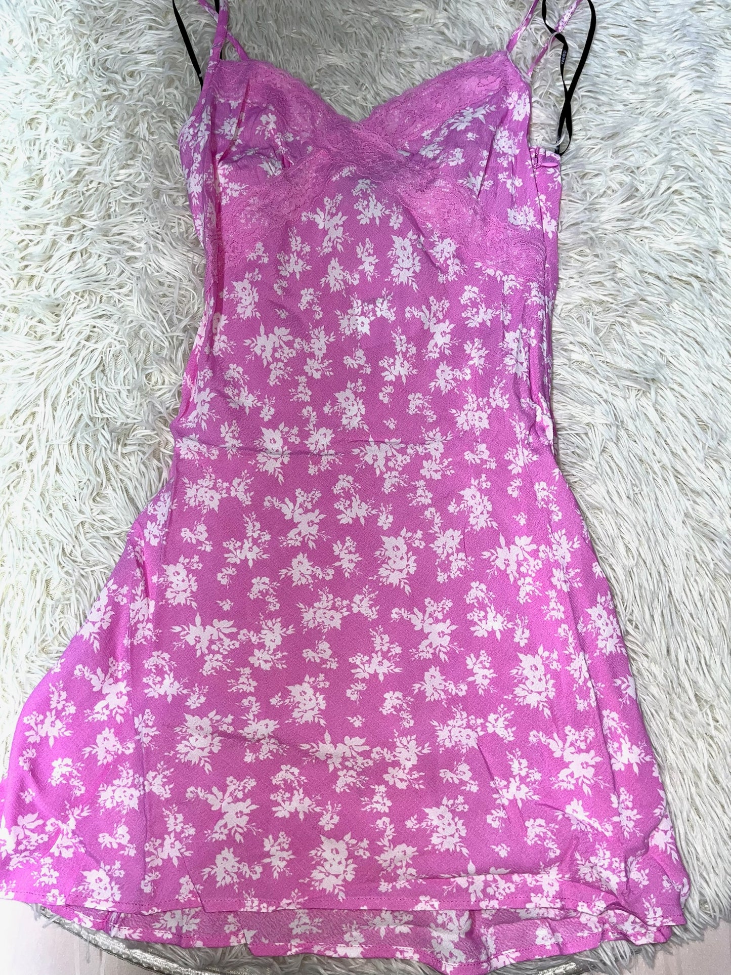 Vestido rosa S Forever 21