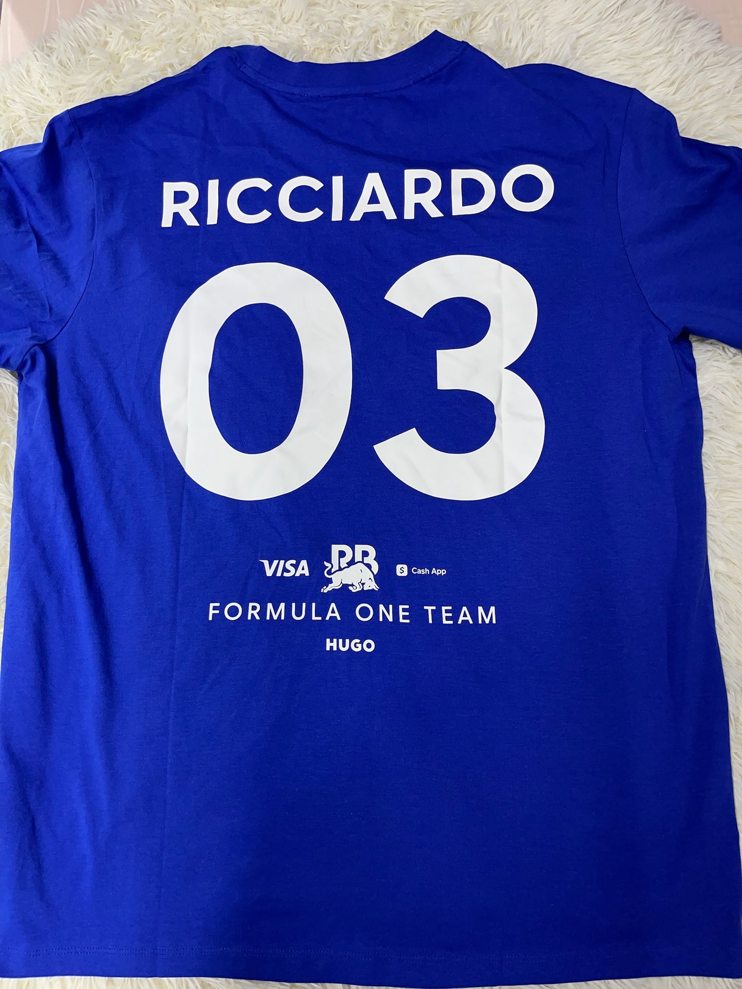 Playera azul Daniel Ricciardo S Hugo Boss