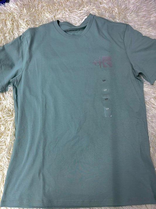 Playera menta S Calvin Klein