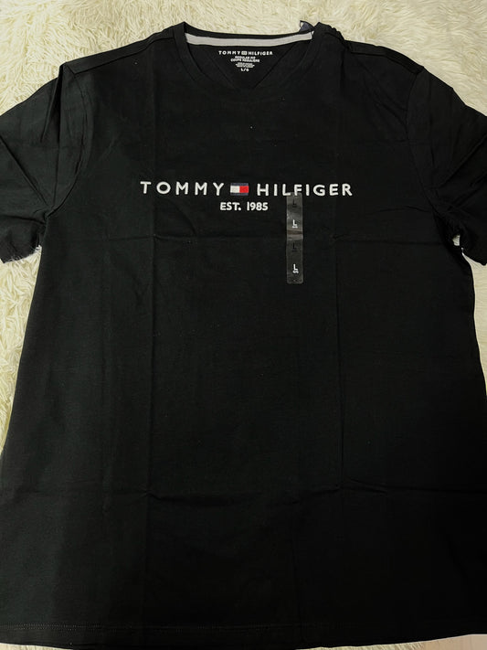 Playera negra L Tommy Hilfiger