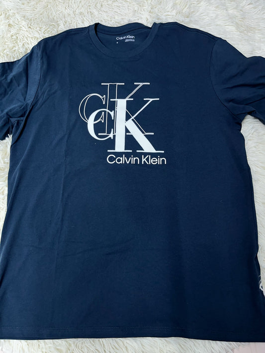 Playera azul M Calvin Klein