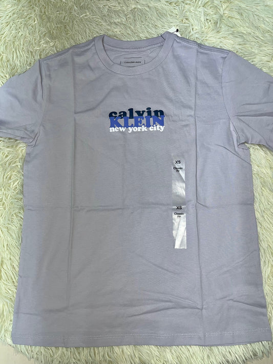 Playera Lila XS Calvin Klein