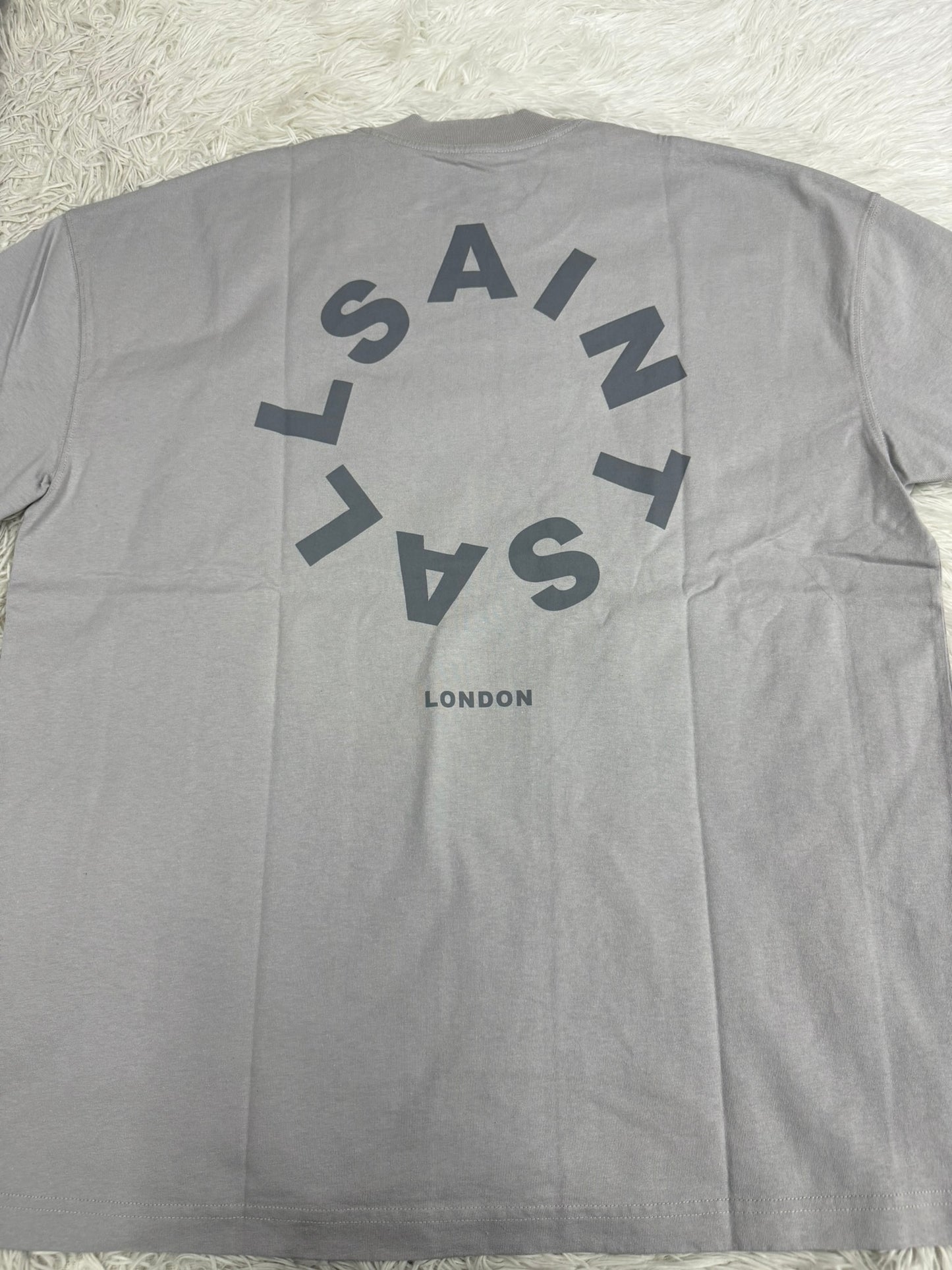 Playera oversize gris M All saints