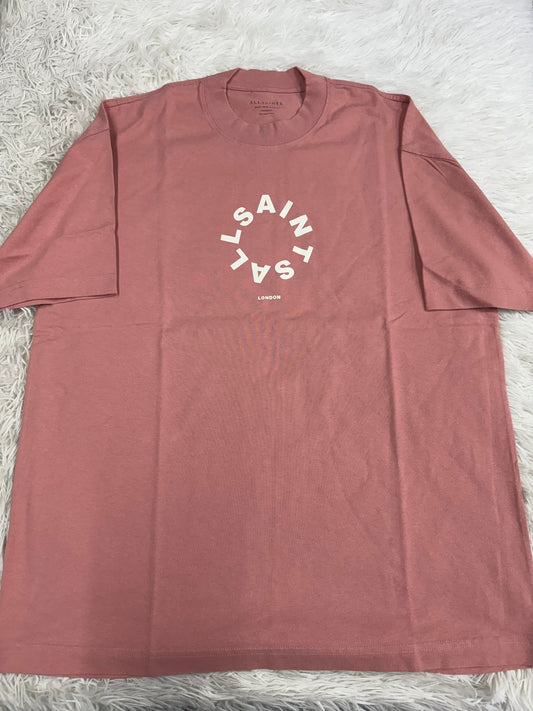 Playera oversize salmón S All saints