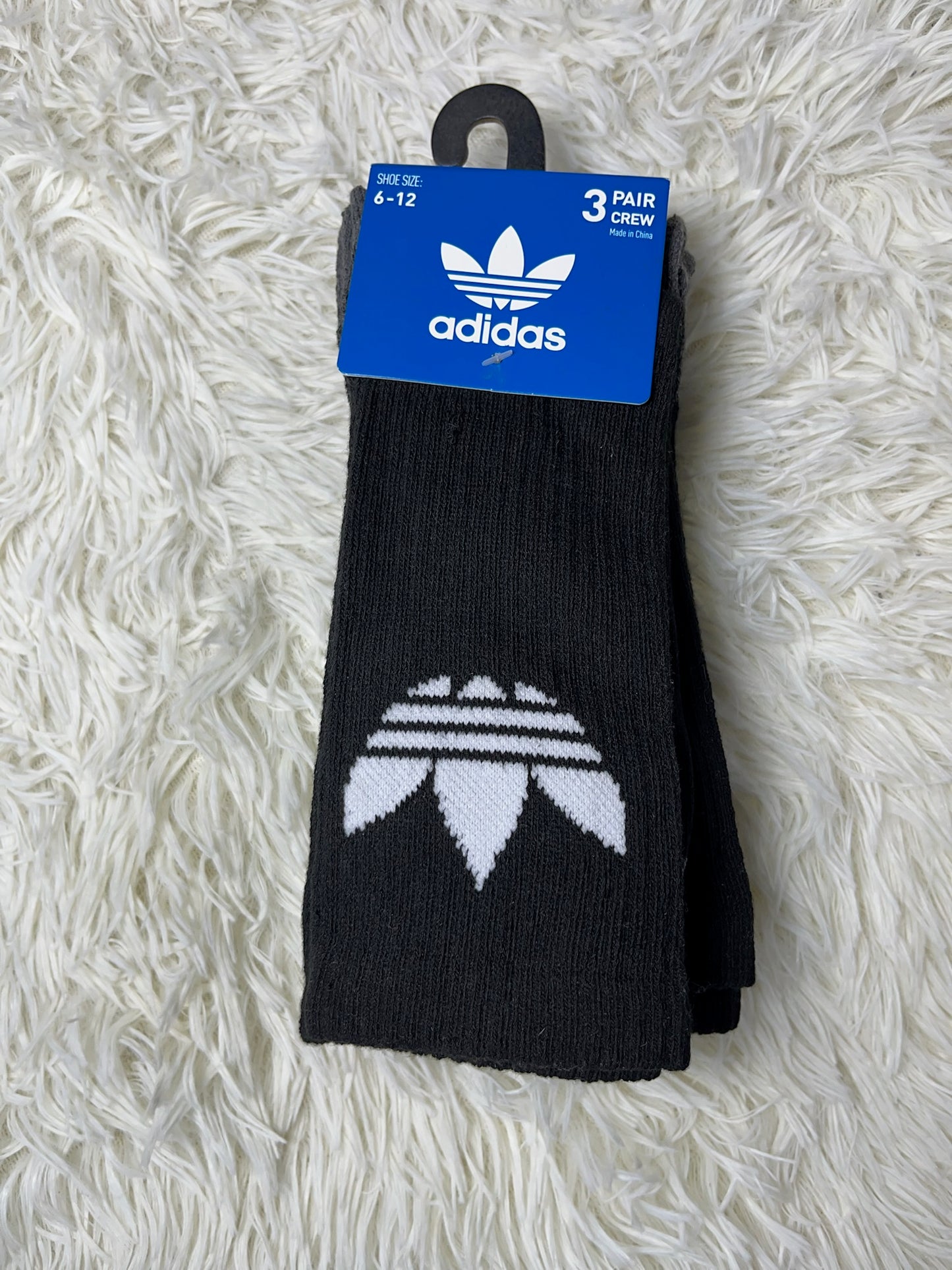 Paquete 3 Calcetas negras Adidas
