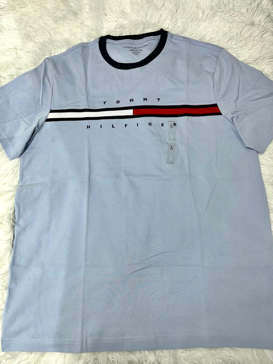 Playera azul L Tommy Hilfiger