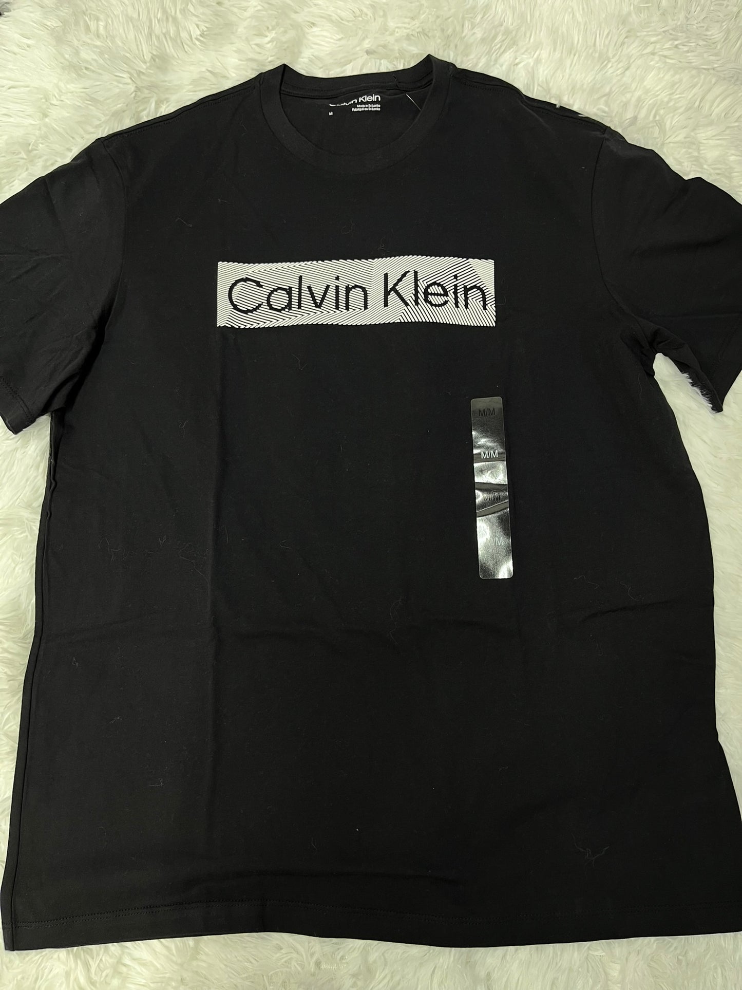 Playera negra M Calvin Klein