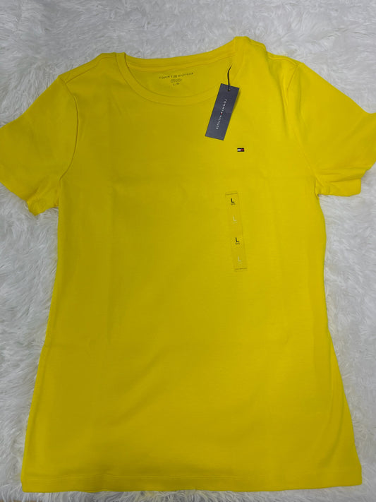 Playera amarilla L Tommy Hilfiger