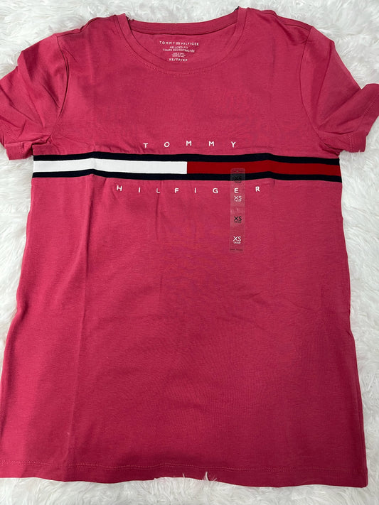 Playera salmón XS Tommy Hilfiger