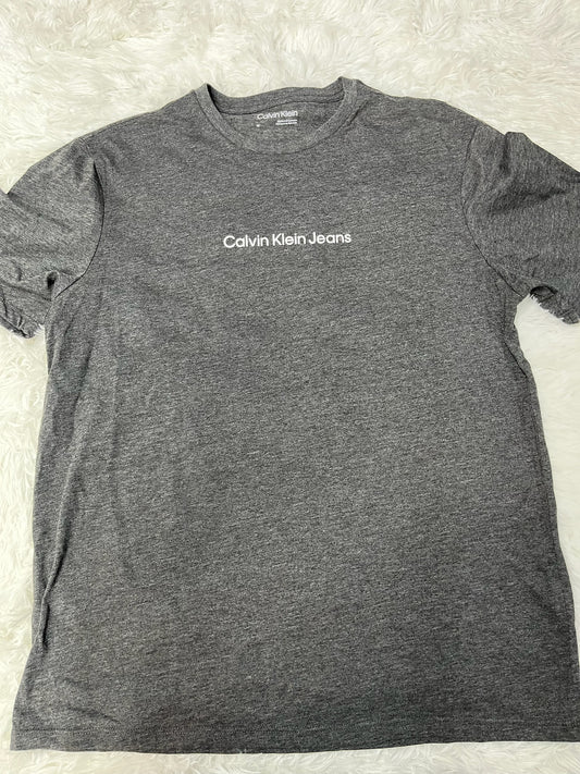 Playera gris M Calvin Klein