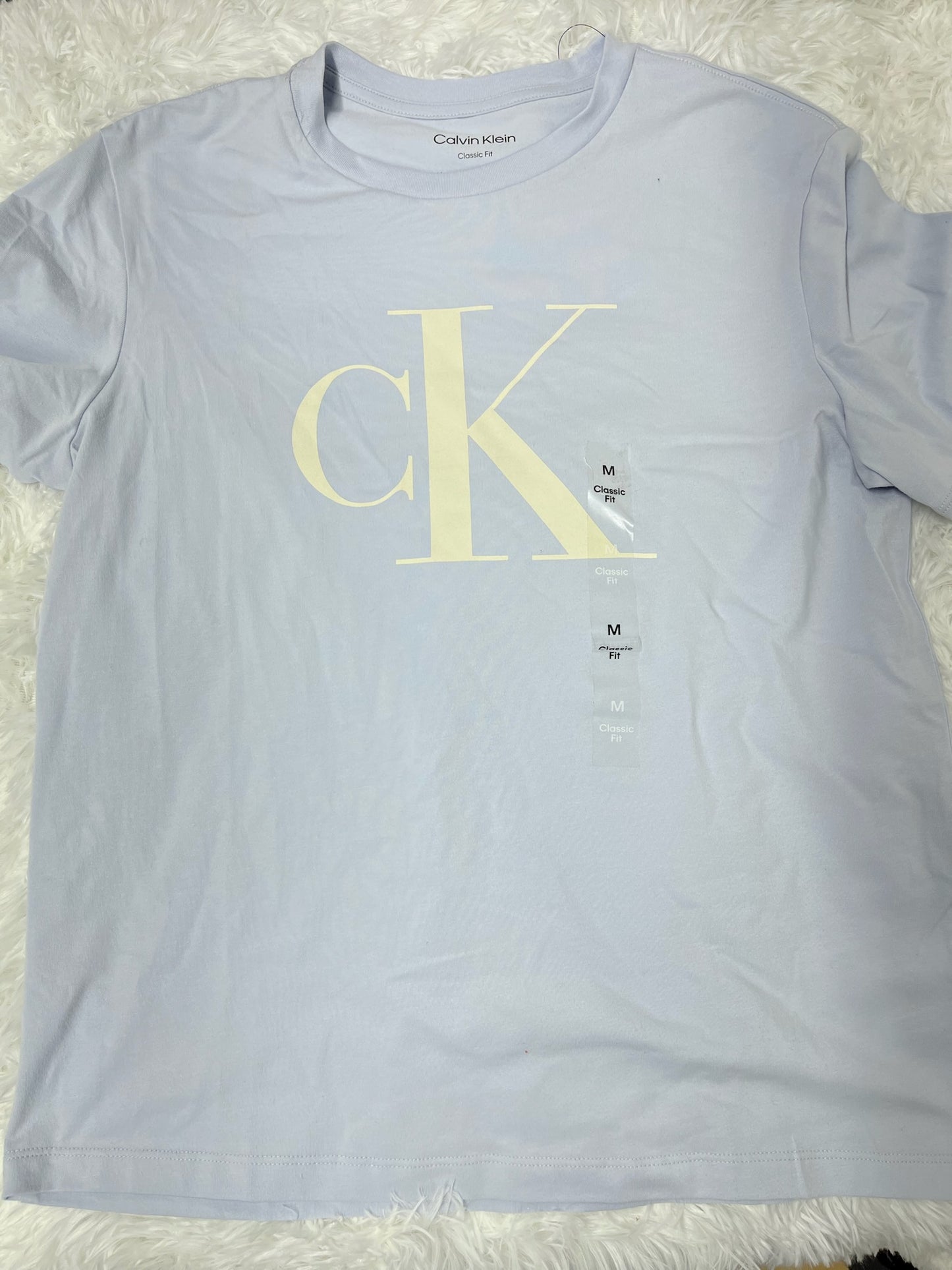 Playera azul M Calvin Klein