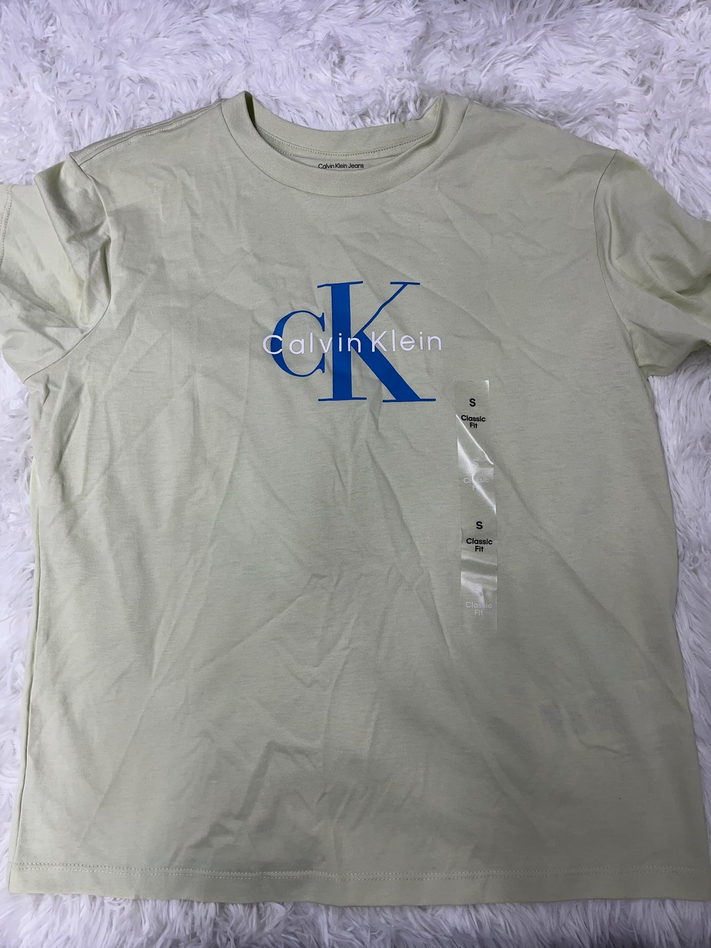 Playera pistache S Calvin Klein