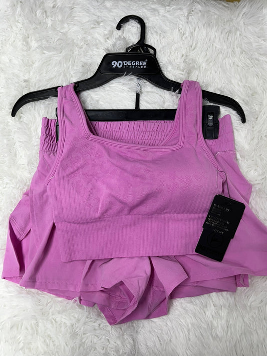 Conjunto deportivo rosa S 90 Degree
