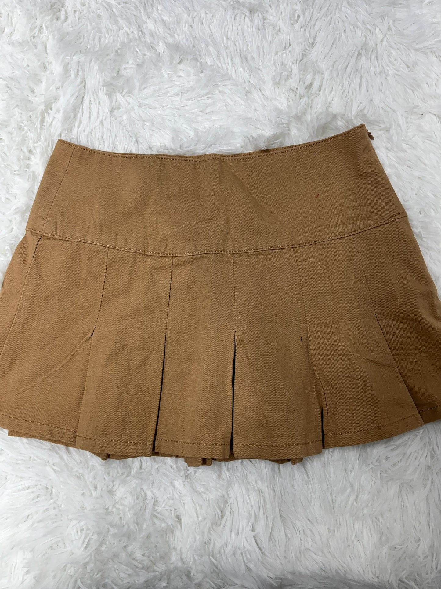 Falda café S Forever 21
