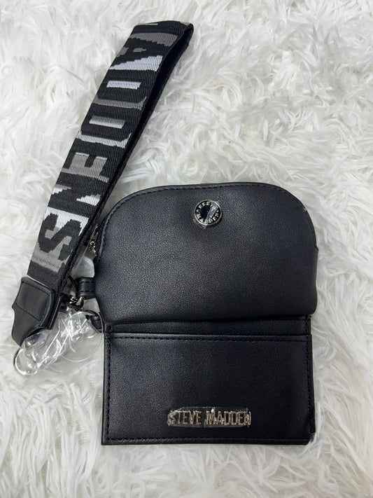 Monedero negro Steve Madden
