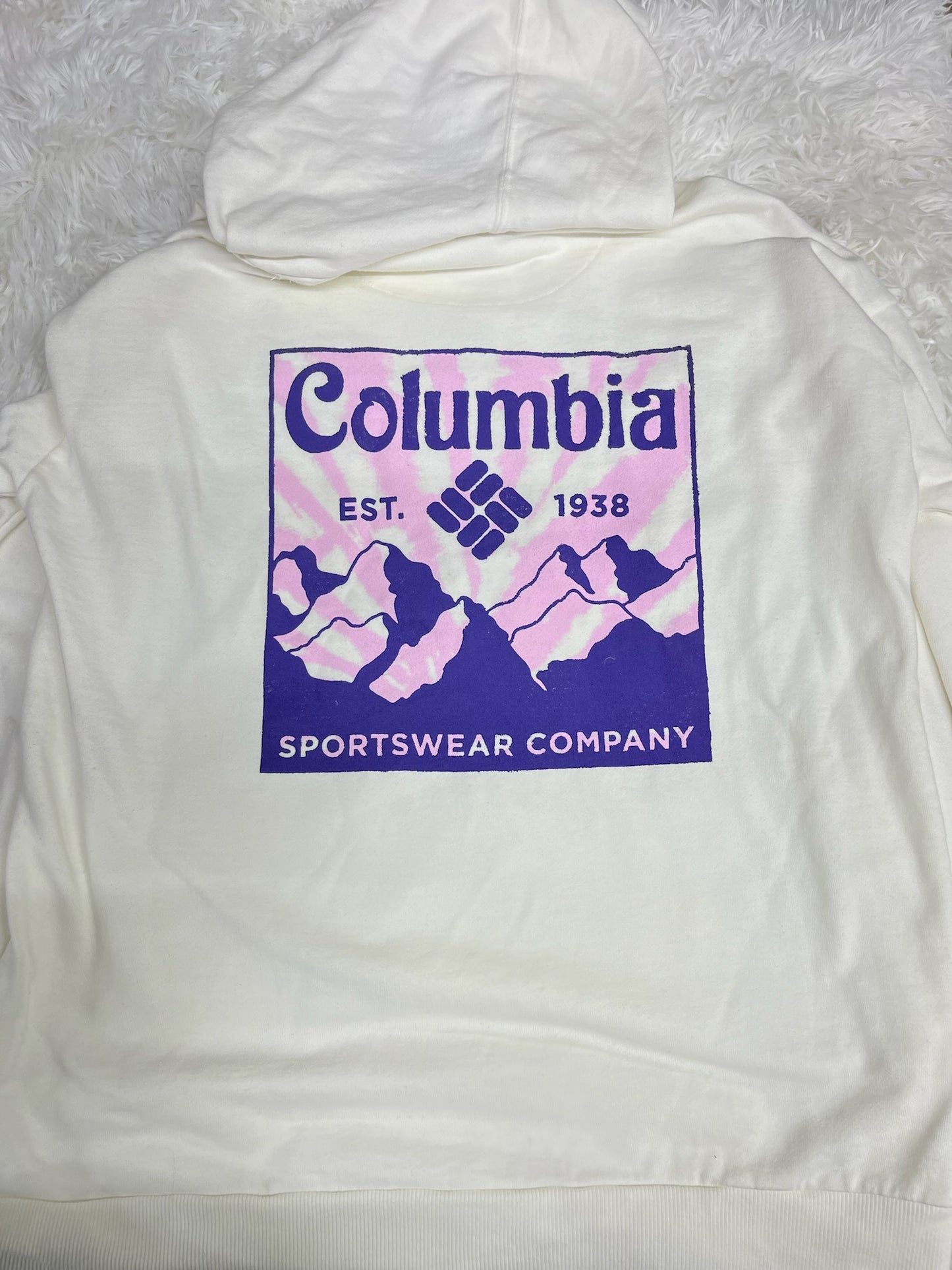 Sudadera blanca S Columbia
