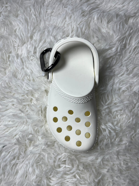 Monedero blanco Crocs