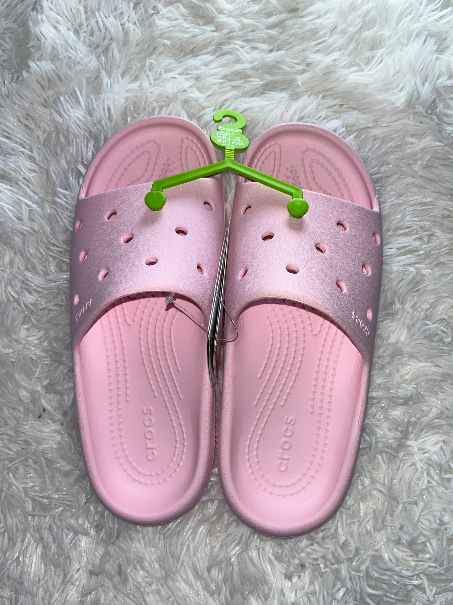 Crocs rosas 22