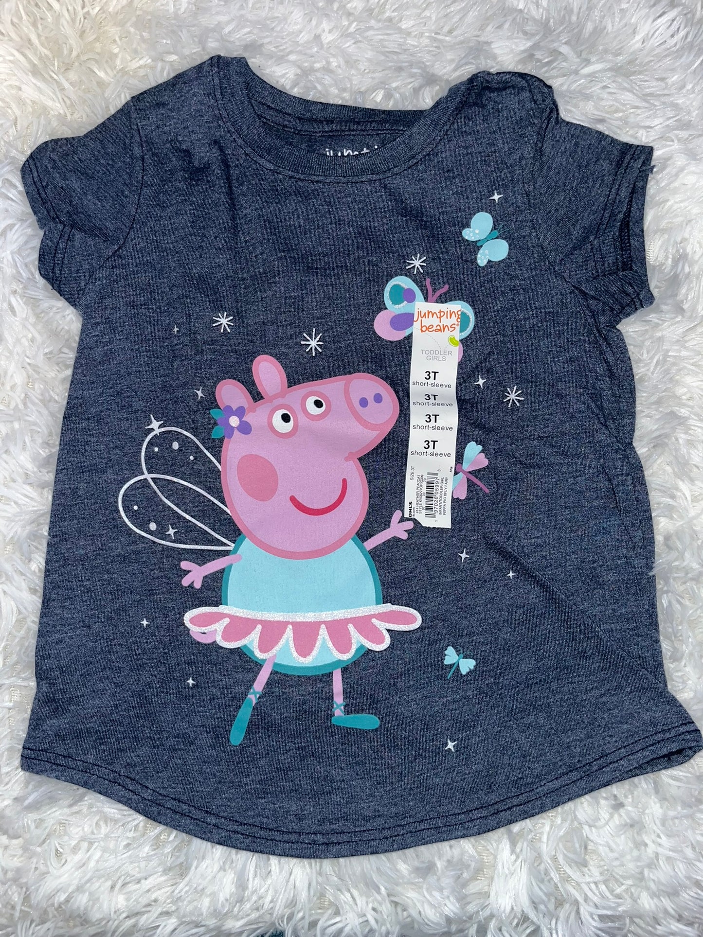 Playera Peppa pig 3 años Jumping beans