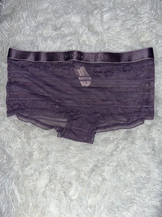 Boyshort morado M Victoria secret
