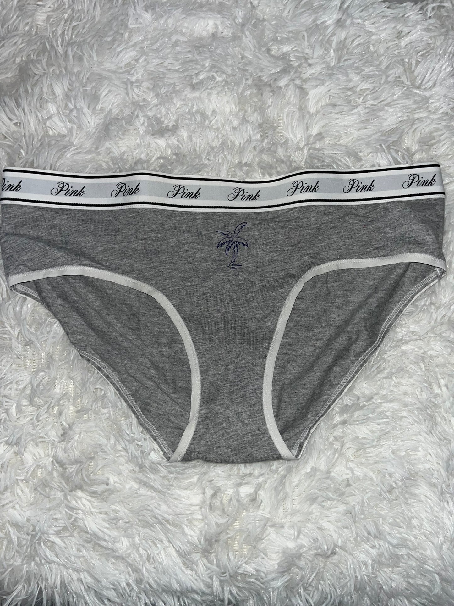 Hipster gris L Pink