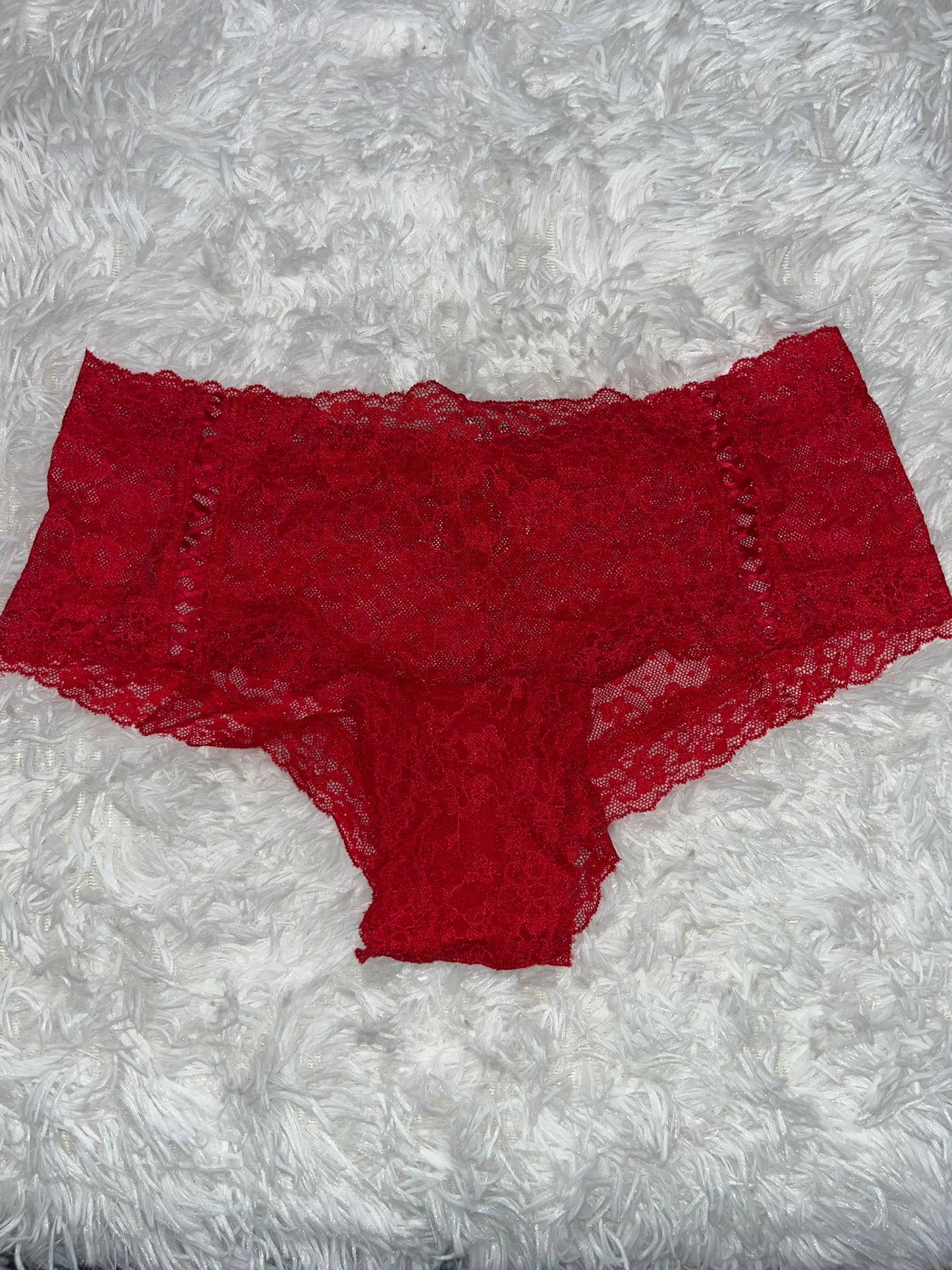 Cheeky rojo M Victoria secret