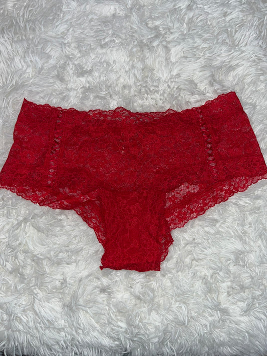 Cheeky rojo M Victoria secret