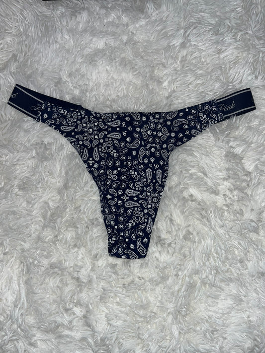 Thong azul L Pink