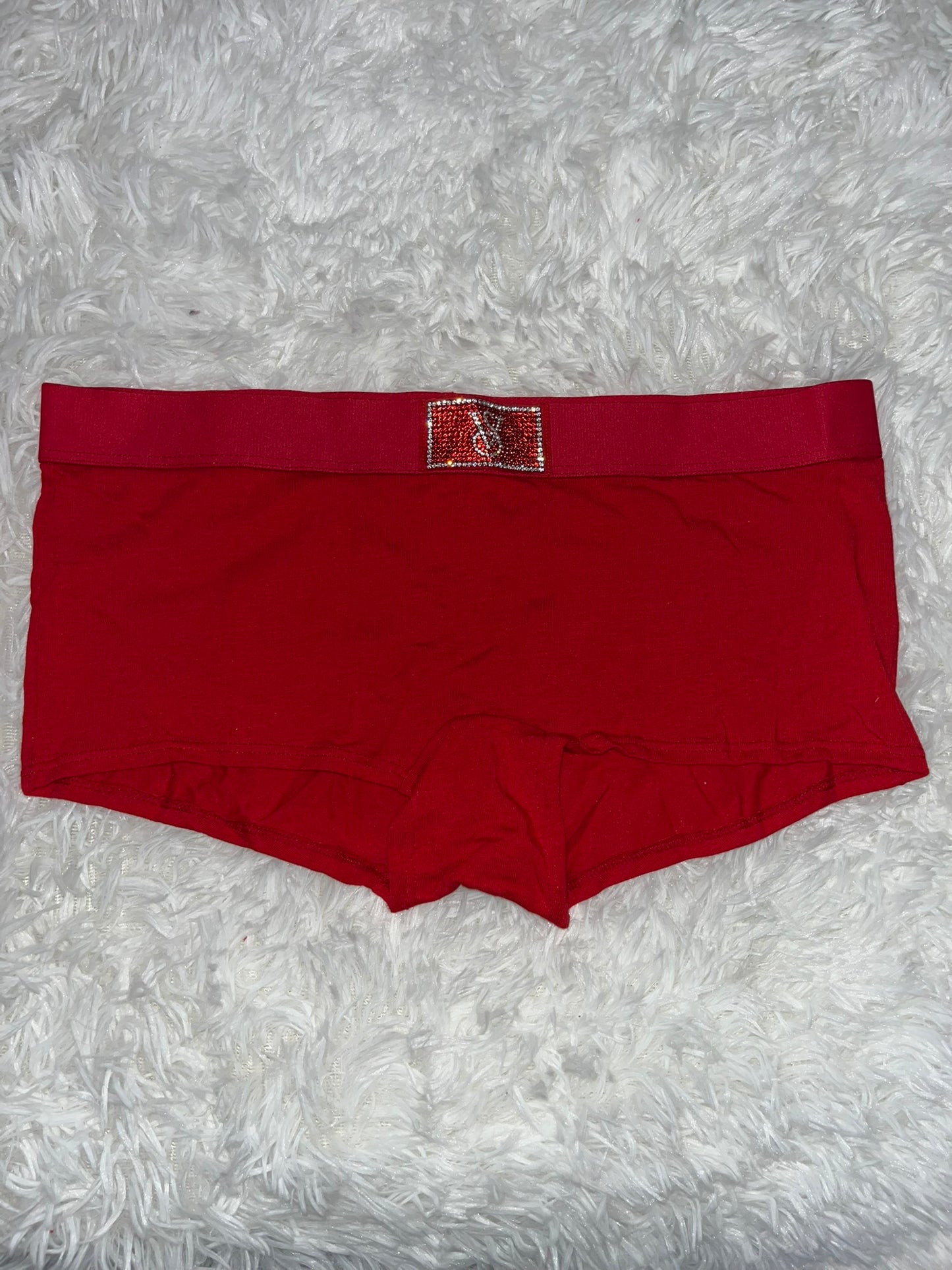 Shortie rojo con brillitos S Victoria secret
