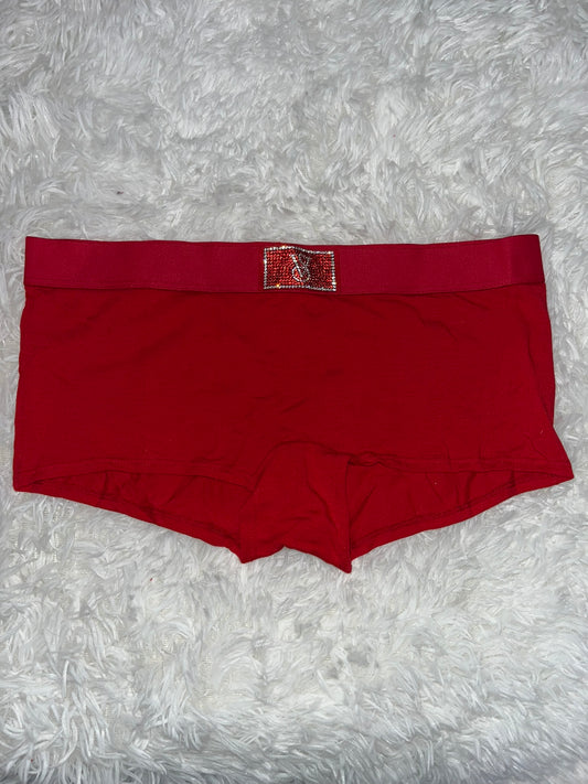 Shortie rojo con brillitos S Victoria secret