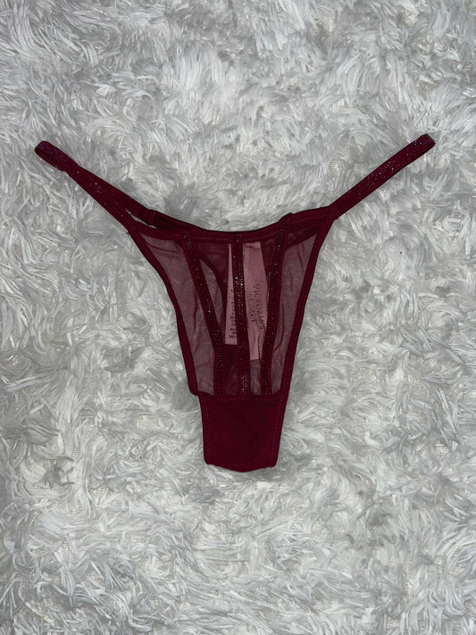 Thong vino con brillitos XS Victoria secret